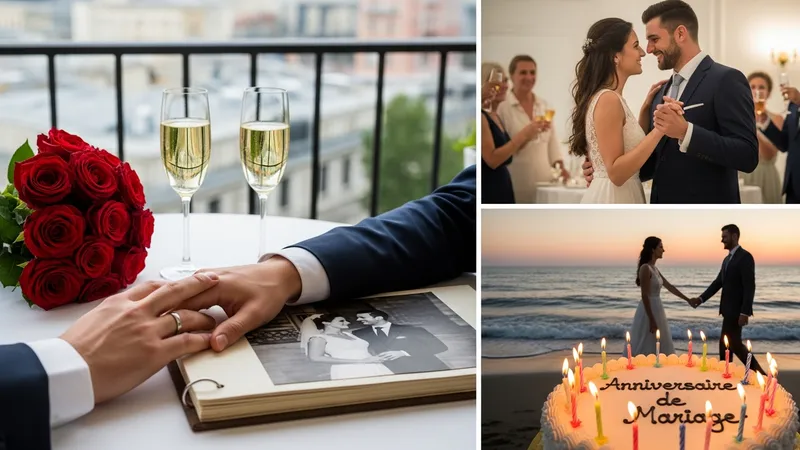 Créer un album photo d'anniversaire de mariage